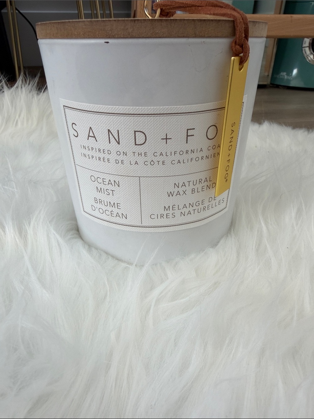 Sand + Fog White Ocean Mist Decorative Candle